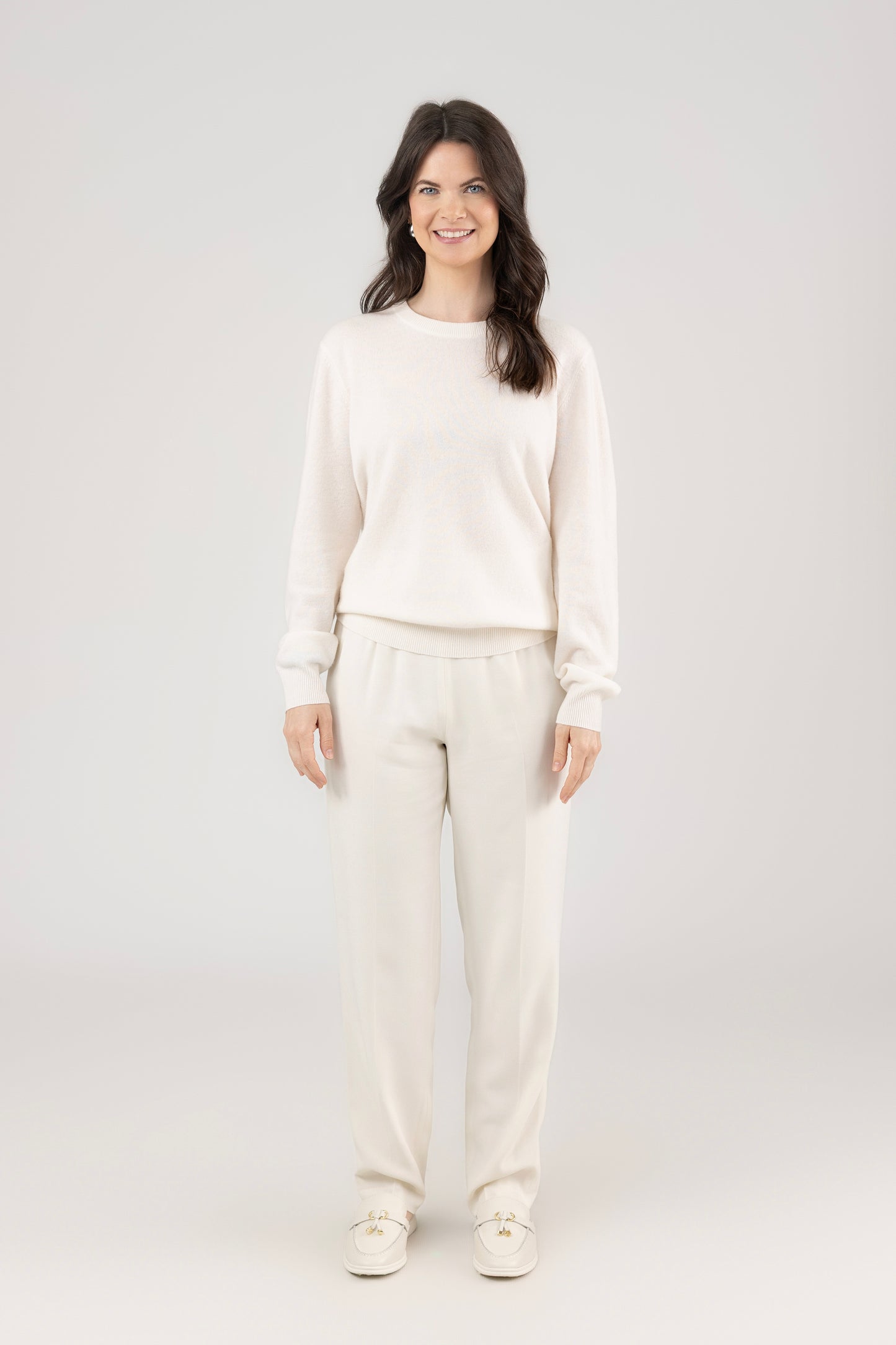 Roundneck Pullover : Ivory